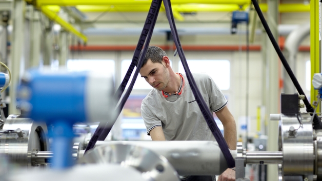 Production facility of Endress+Hauser in Reinach