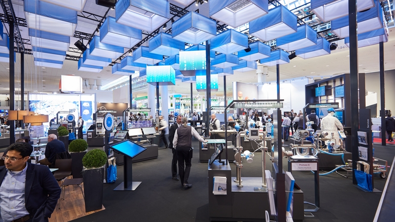 Стенд Endress+Hauser на выставке