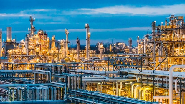 Dow plant in Stade, Germany
