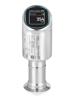 MicropilotFMR43, корпус из стали 316L, с дисплеем, зажим, 80 ГГц, ПТФЭ