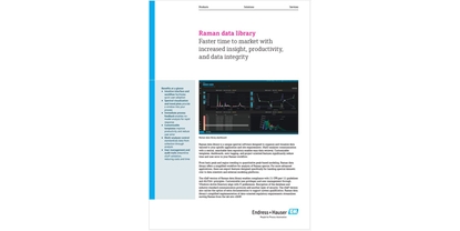 Raman data library brochure thumbnail image